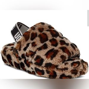 UGG leopard slippers